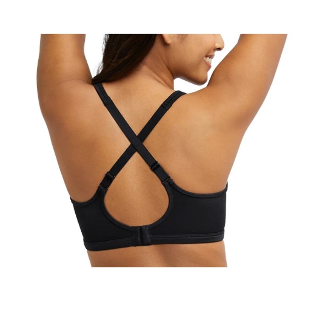 New Bali Women's Black One Smooth U Lace Minimizer Bra Size 36C - Picture 4 of 7